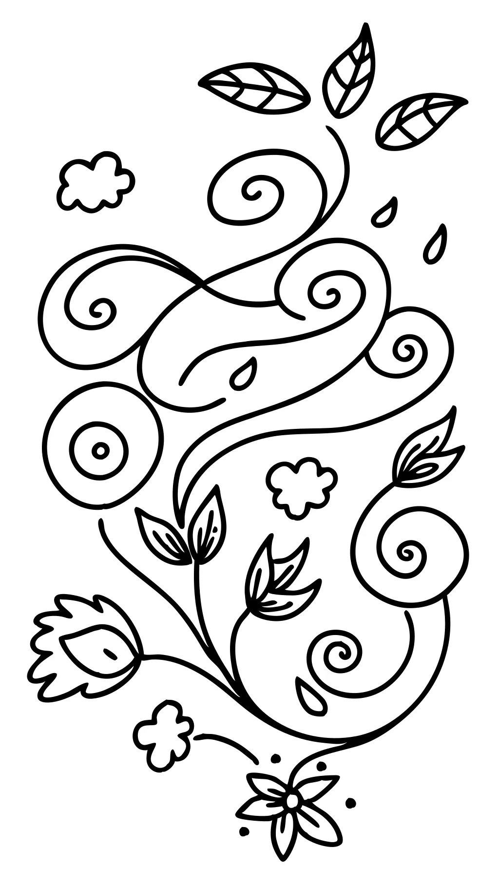 wind coloring page